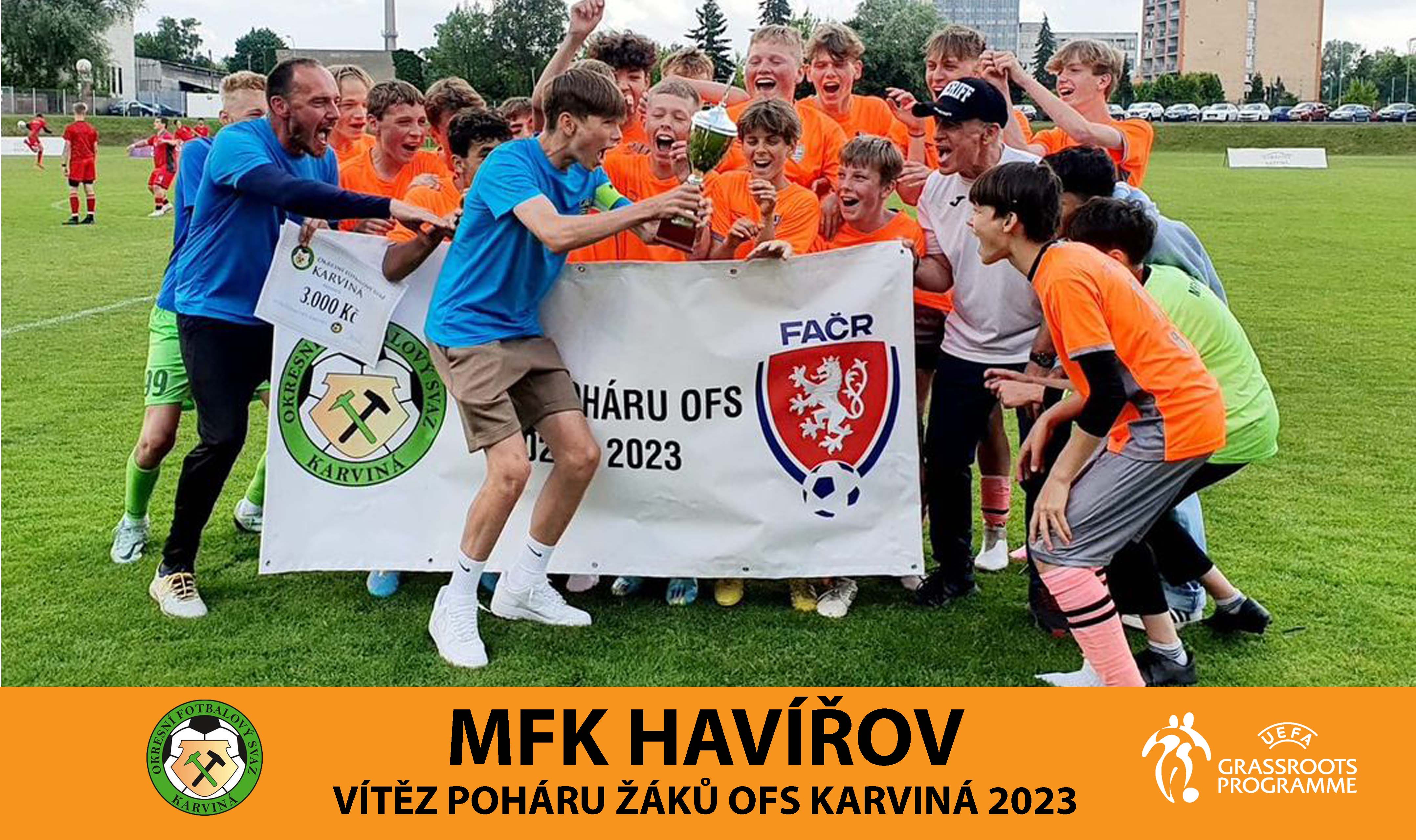 MFK Havířov vítěz Okresního poháru žáků OFS Karviná